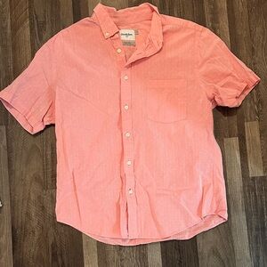 Goodfellow & Co Men's Coral Button Down Shirt